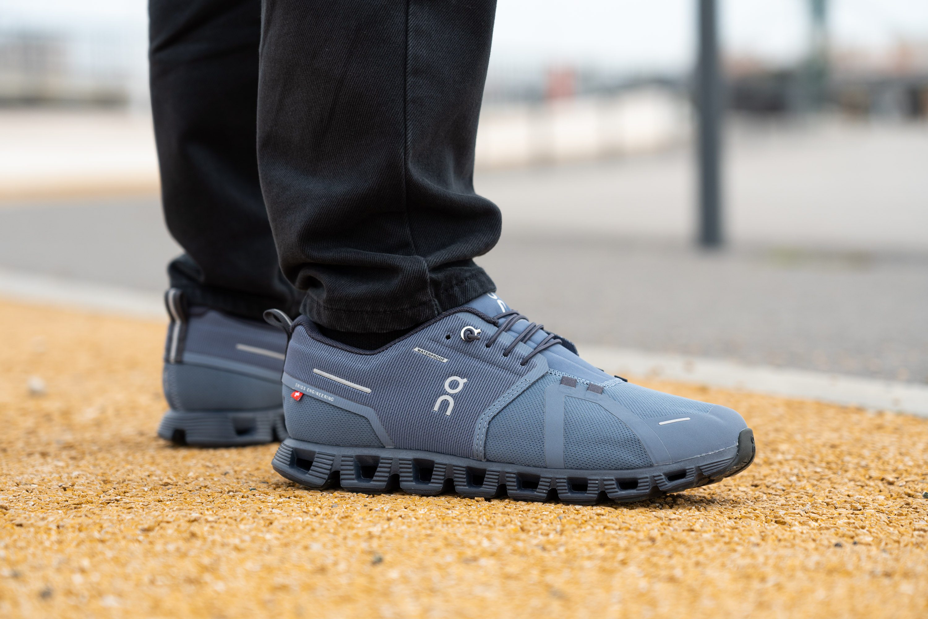 Amazon.com | On Women's Cloud 5 Waterproof Sneakers, All